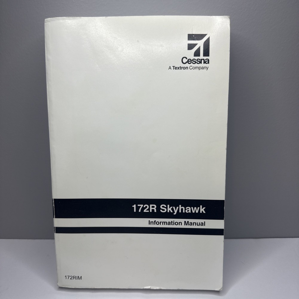 172R Skyhawk Information Manual 172RIM - READ*