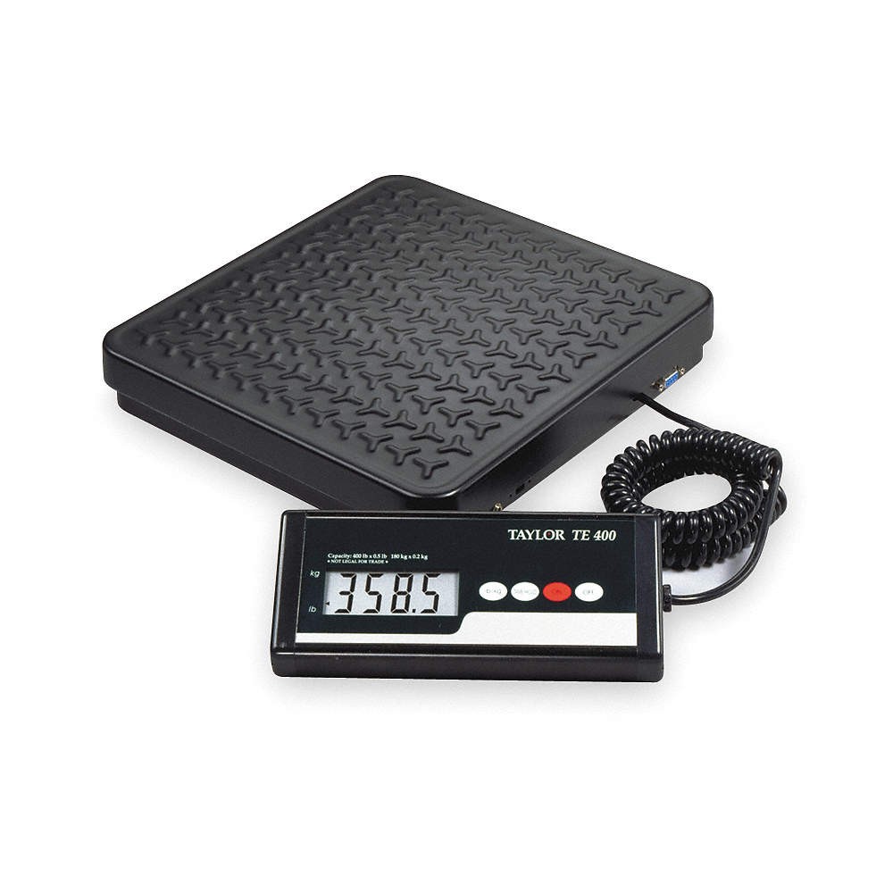 TAYLOR TE400 General Purpose Utility Bench Scale,LCD 3NZG4