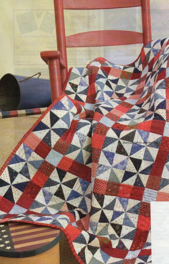 Windswept Quilt Pattern Pieced AW