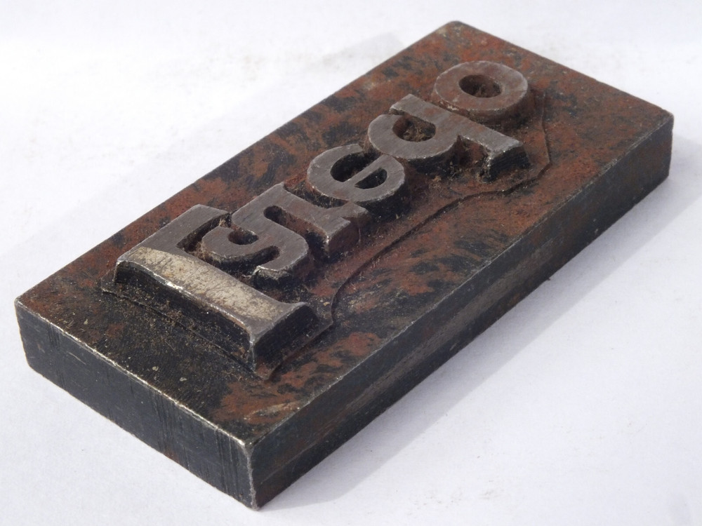 LAREDO: Steel Leather Embossing Stamp: CMS