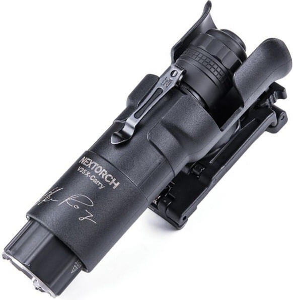 Nextorch V35 Flashlight Holster Side-Lock FR-1 Finger Ring 360 Rotation MOLLE