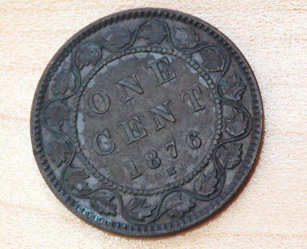 1876 Canada 1 Cent