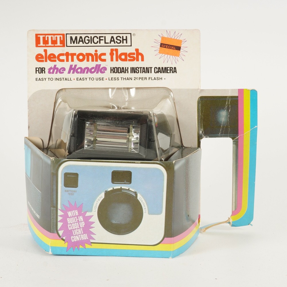 ITT MagicFlash Model EF-242 Attachment for Kodak Handle Camera