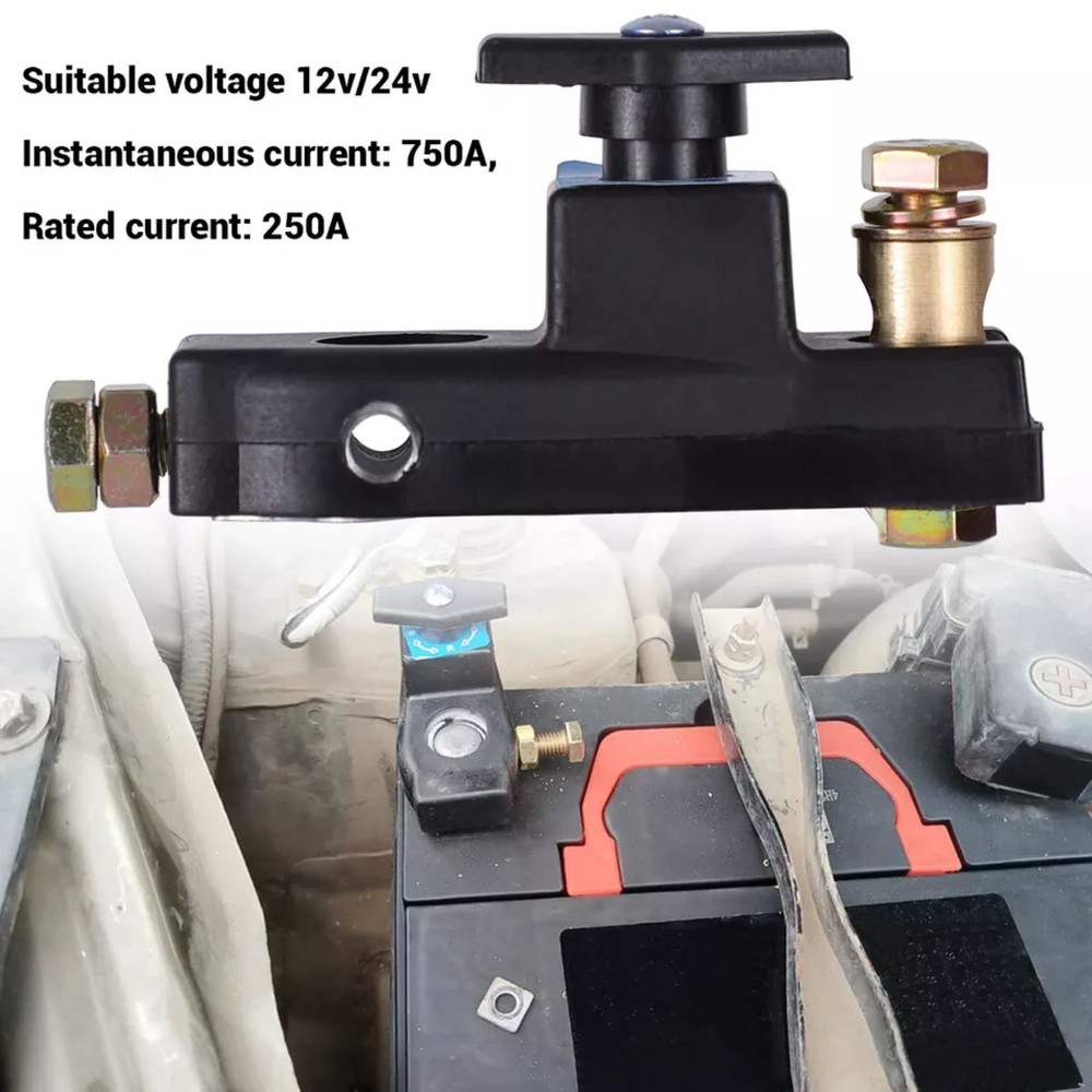 Car Battery Disconnect Isolator Cut Off Switch With power cut-off ability