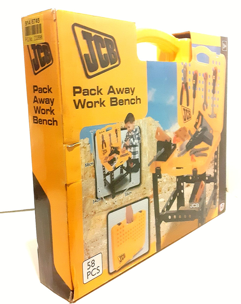 JCB Pack Away Work Bench 58 Pieces NIB