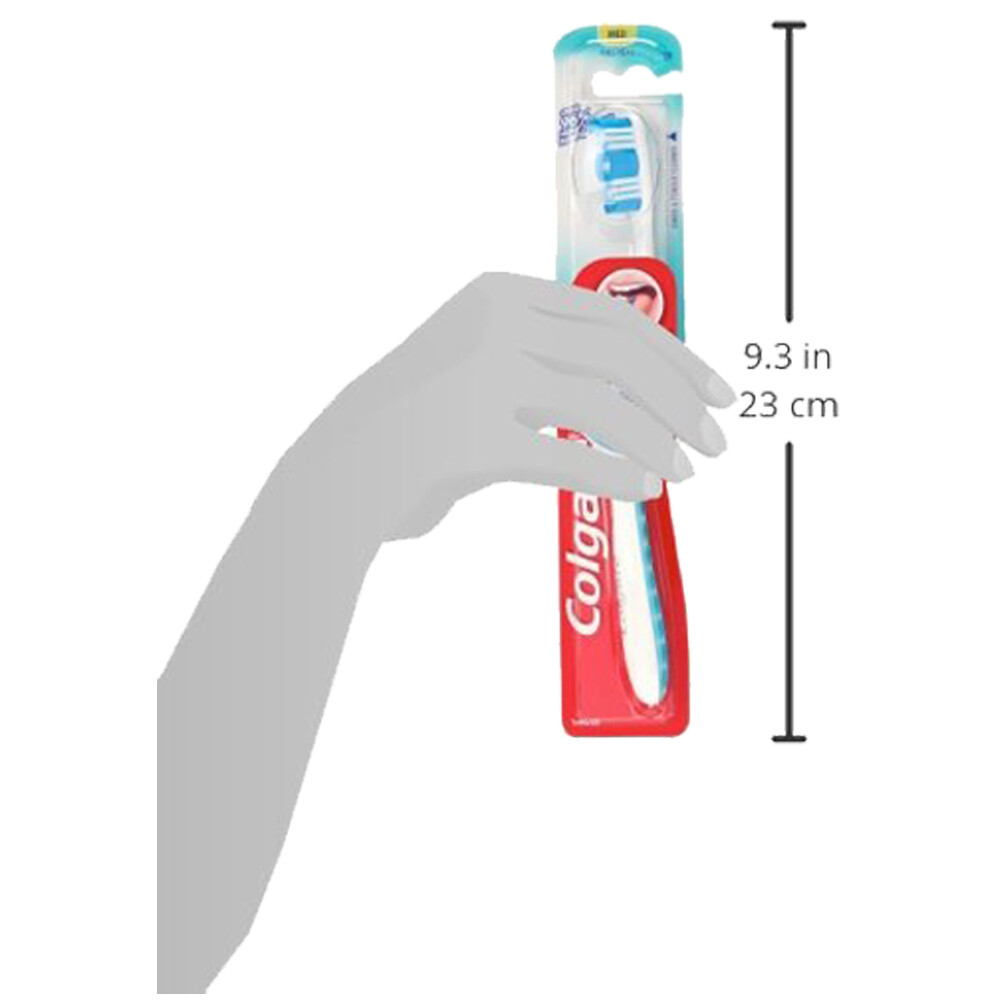 New Colgate 360 Full Head Toothbrush, Medium