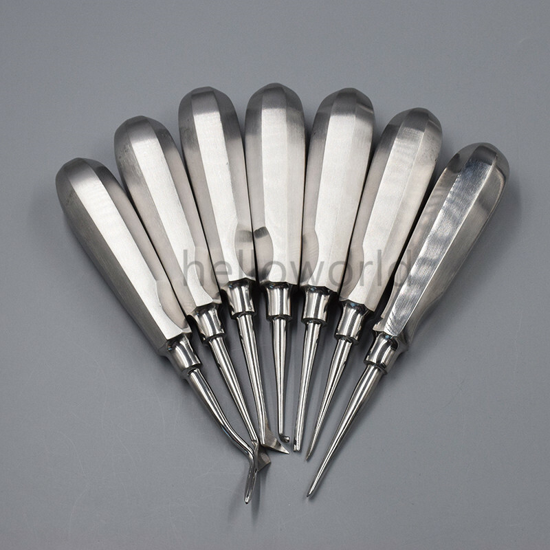 Dental Extraction Elevators Luxation Apical Root Tip Elevator Kit 13 Pcs/set