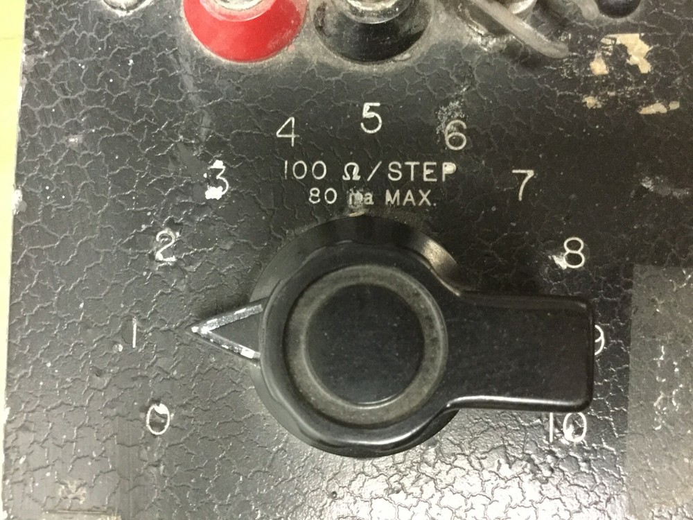 General Radio Type 1432-K Decade Resistor Box. Serial 12971