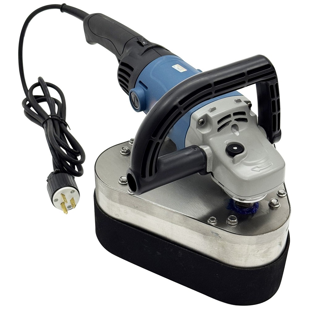 220V Handheld Three Head Dust-free Grinding Machine with Speed Regulator