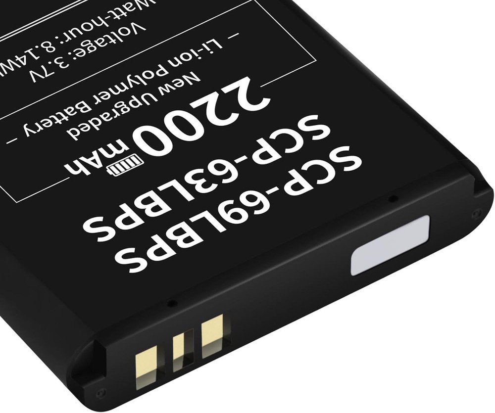 Upgraded 2200mAh SCP 69LBPS SCP 63LBPS Replacement Battery Compatible
