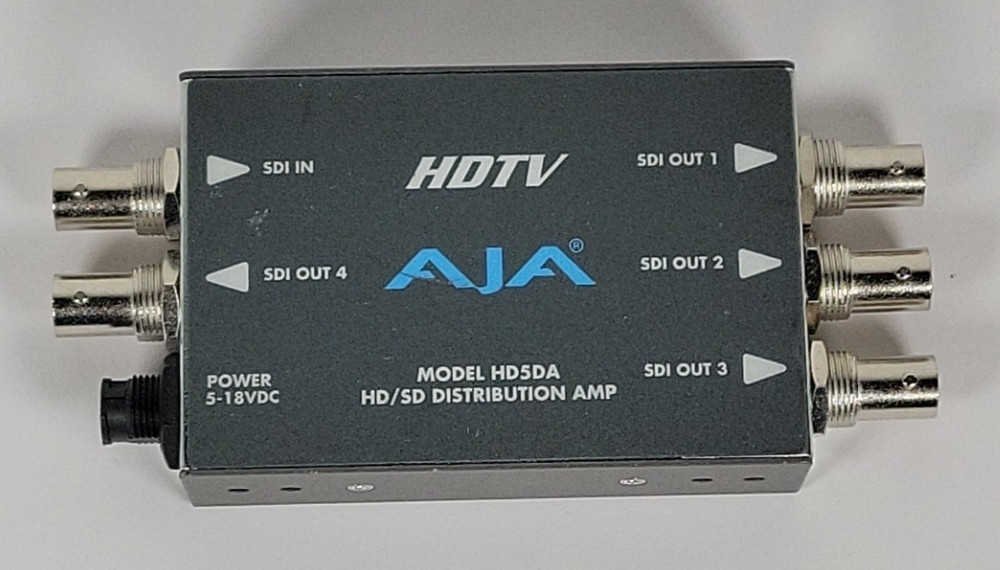 AJA HD5DA HD/SD-SDI Distribution Amp Amplifier Module System Unit