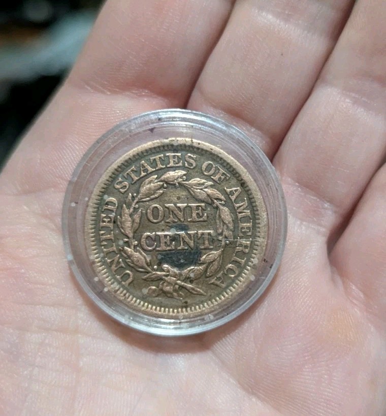 1878 Braided Hair Cent