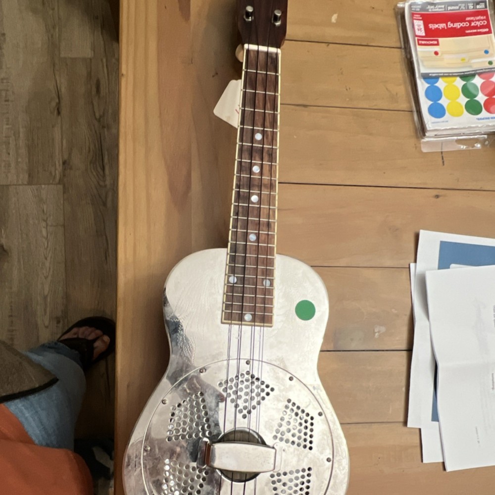 Ukelele Stainless-Steel Concert-Size