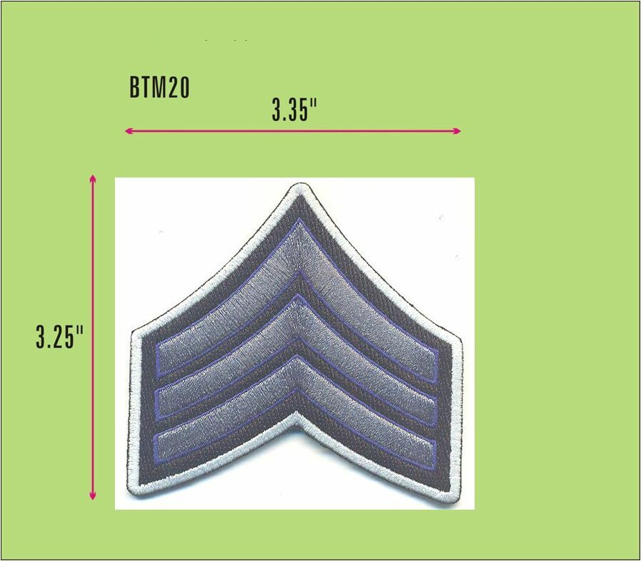 ARKHAM ASYLUM SECURITY OFFICER RANK PATCH - BTM20