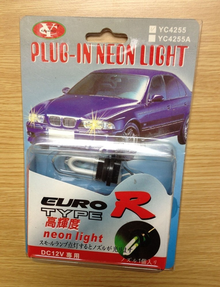 EURO TYPE R PLUG-IN NEON LIGHT PURPLE