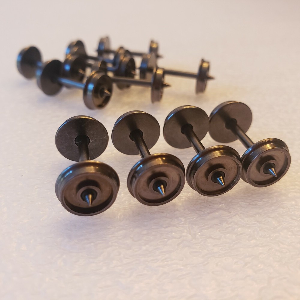 HO Scale Metal Wheels by Roll-Tru - Freight Replacement Wheels