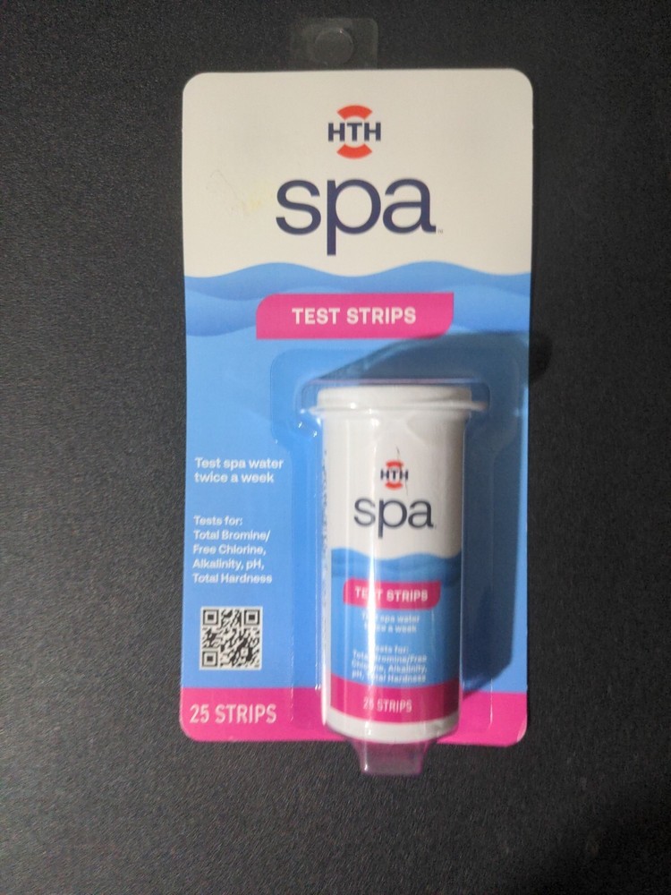 HTH Spa Water Test Strips 25 Strips