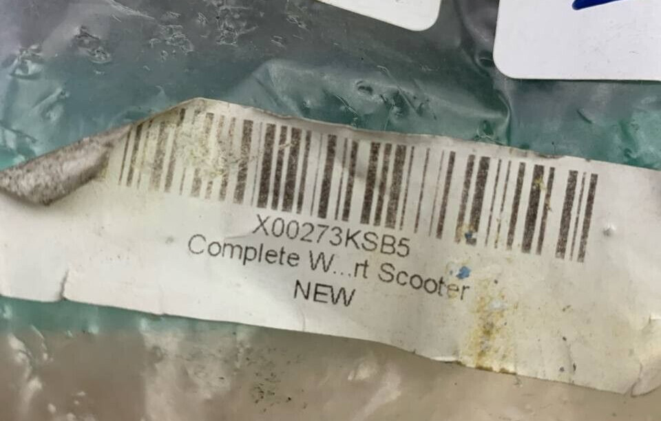 New X00273KSB5 Complete Wires Scooter 9pc