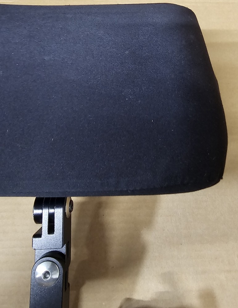 Permobil 10" Headrest Pad W/ BodiLink Head Support Hardware W/ Mounting Bracket