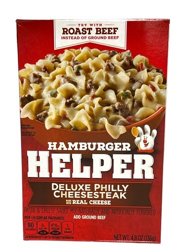 Hamburger Helper Deluxe Philly Cheesesteak