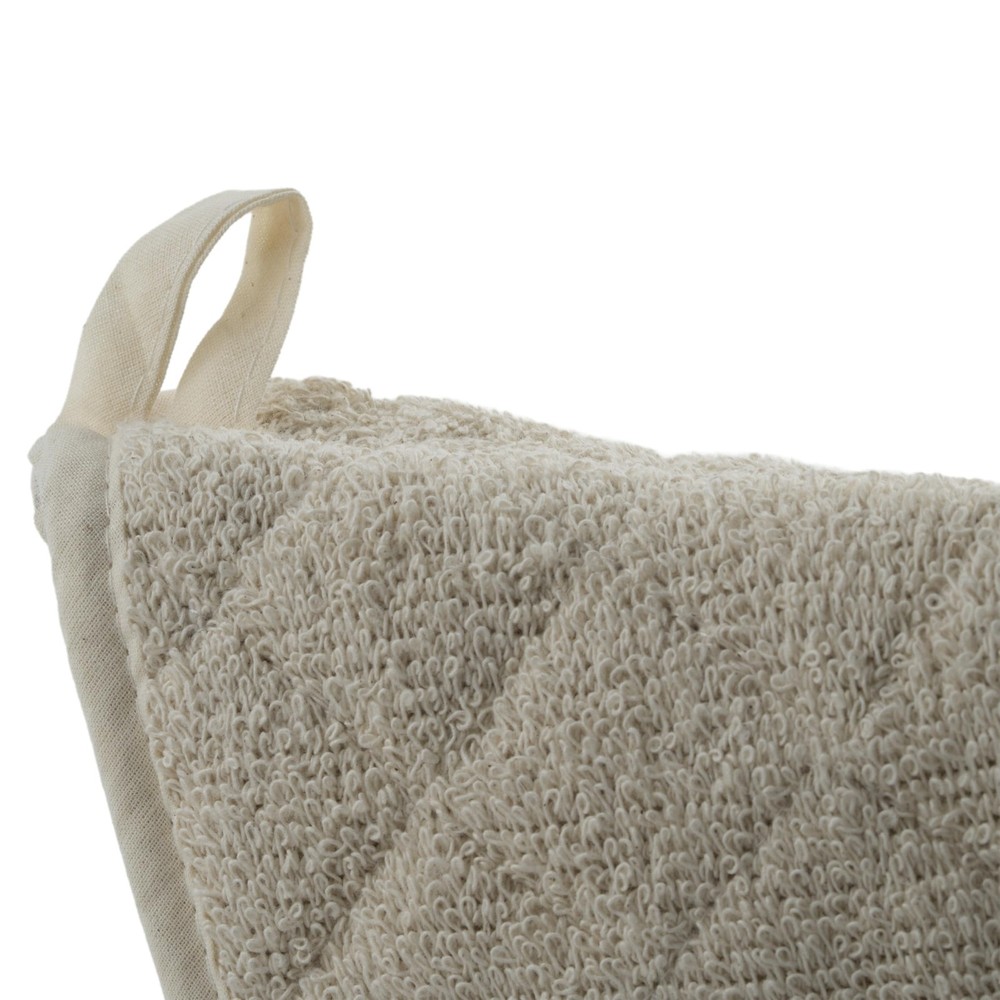 Terry Oven Mitt, 17-Inch, Tan