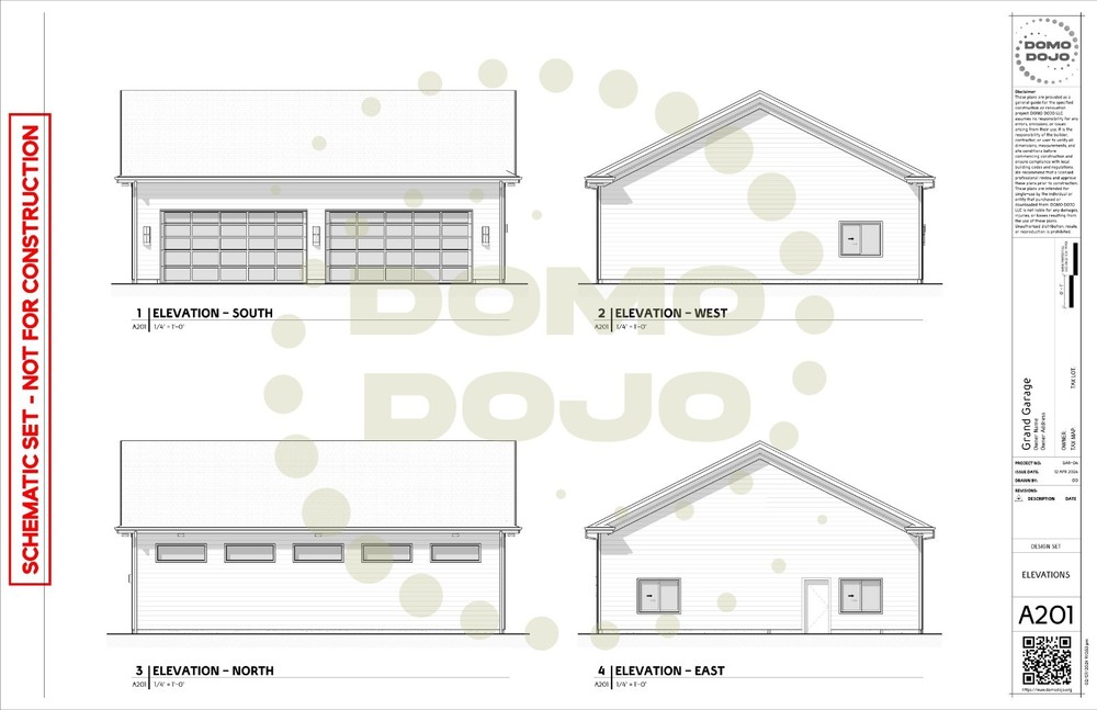 Grand Garage Plans – PDF Downloadable Blueprint