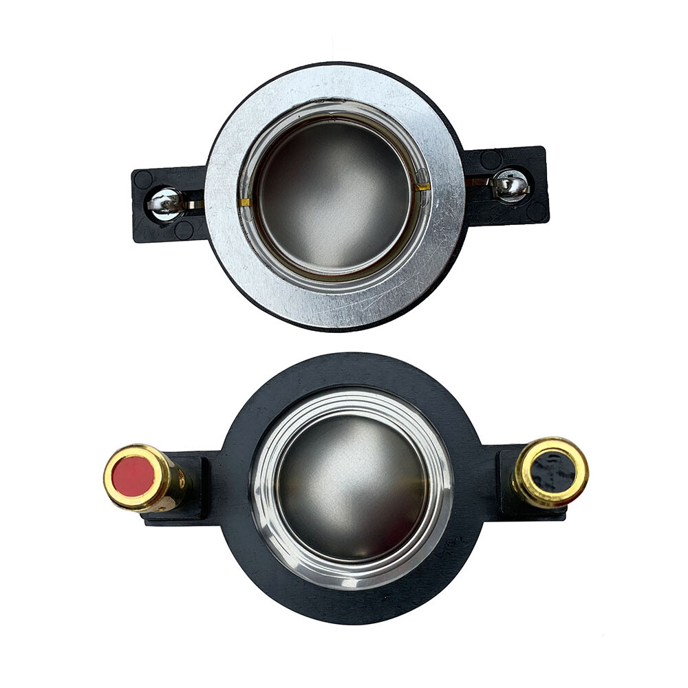 2Pcs 25MM Titanium Replacement Diaphragms For Audio Speaker Driver 8 Ohm Tweeter