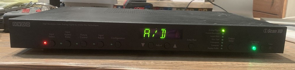 Anchor Bay Tech DVDO Scan HD Video Processor Model MM601 Upscaler