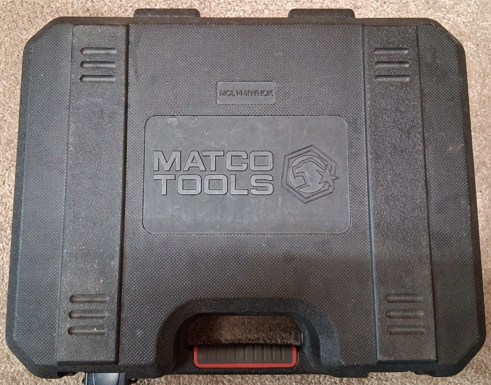 Matco Tools Hard Carry Case Only MCL144WHOK