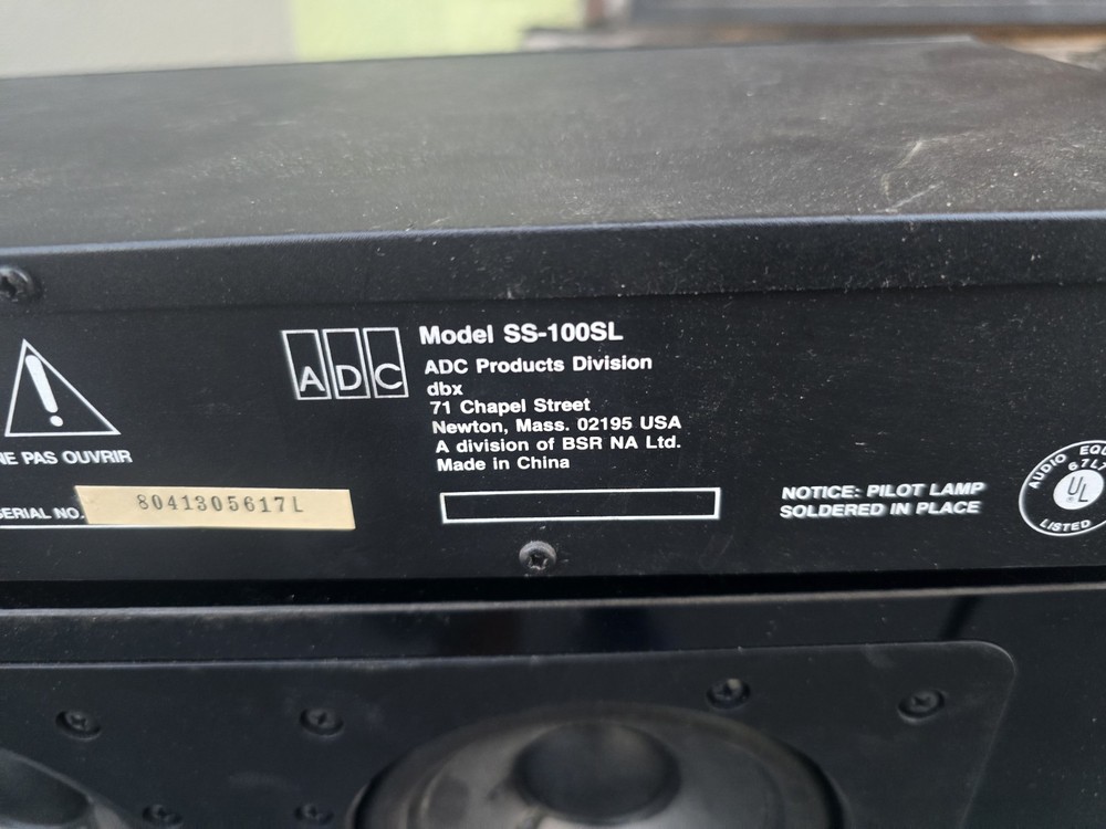 ADC SS-100SL Vintage Stereo Graphic Equalizer Tested