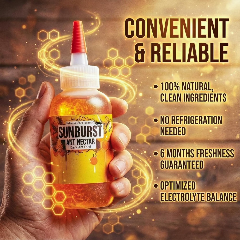 Natural Liquid Ant Food - Sunburst Formula=