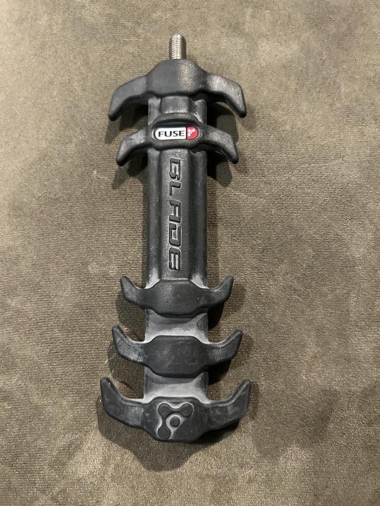 Fuse “blade” 5.5" Bow Stabilizer - Black - by Hoyt -Flex Torch -4.4 oz