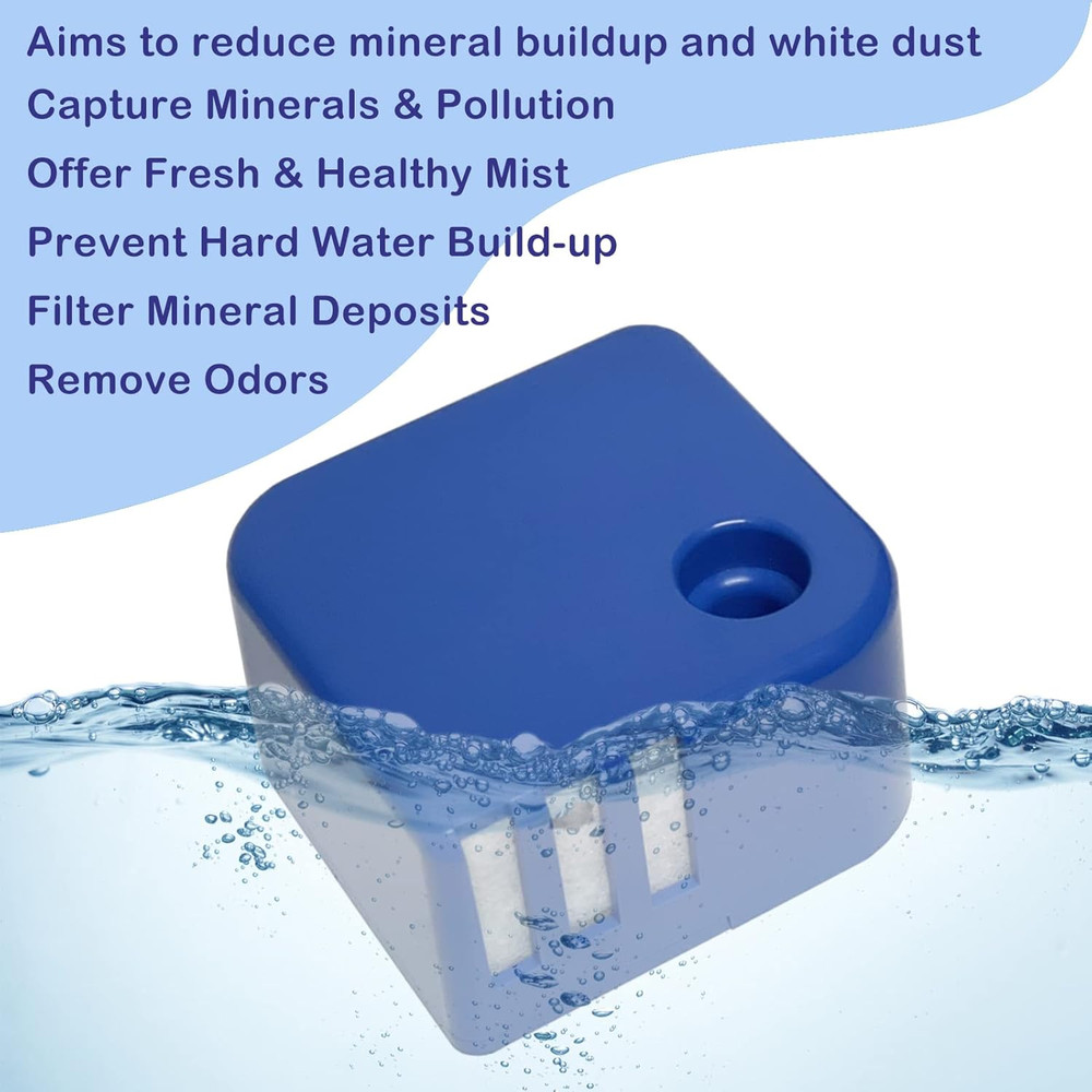 Ontheone 3 Pack PDC51V1 Demineralization Cartridges Compatible with Vick Ultraso