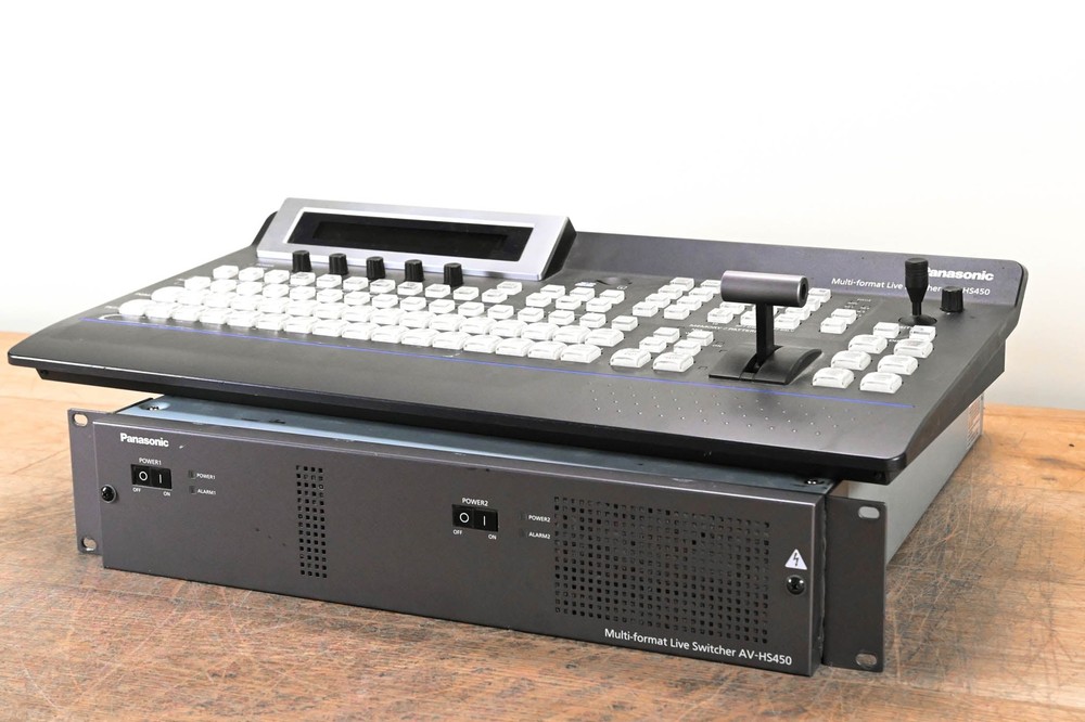 Panasonic AV-HS450 Multi-Format HD/SD 1 M/E Live Switcher CG01D84