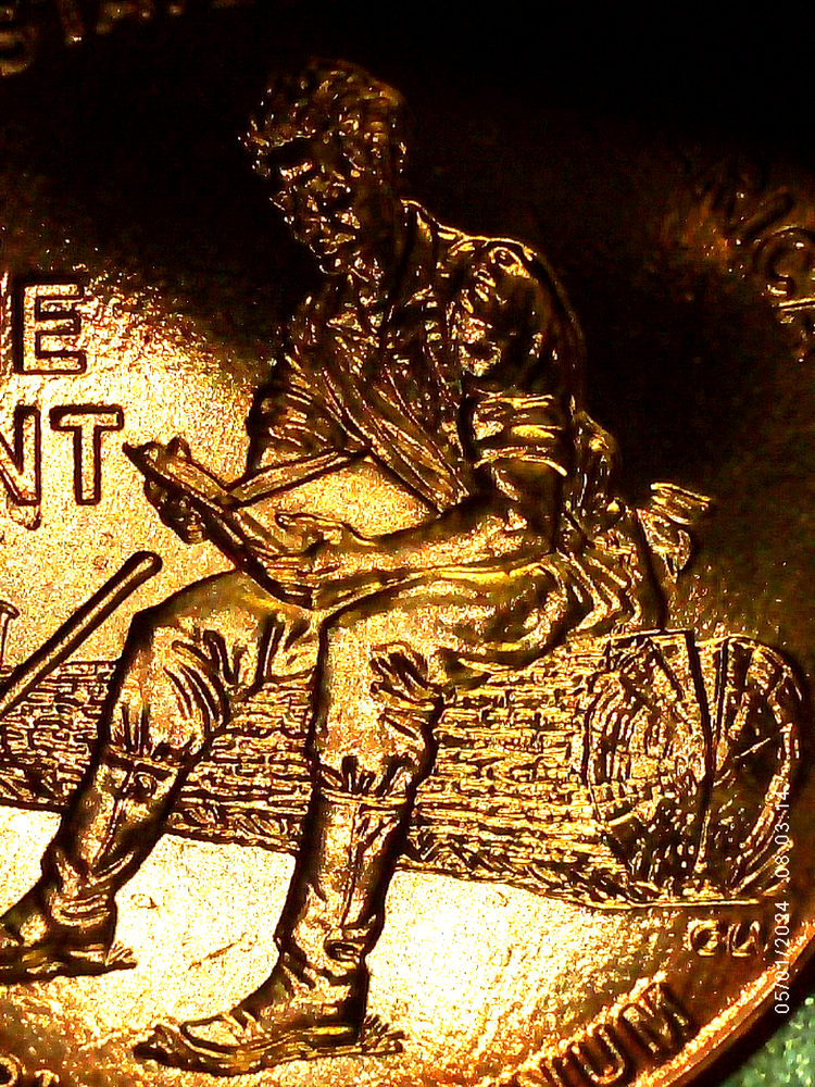 2009 P BU FY DOUBLED DIE REVERSE ERROR WDDR-008