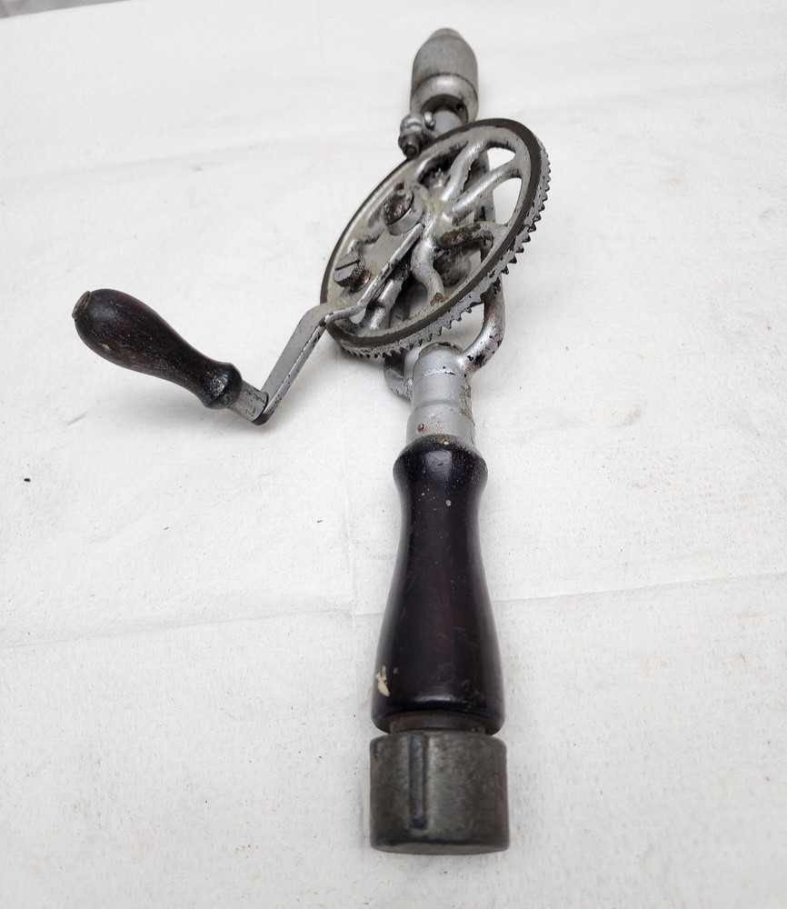 Antique / Vintage Eggbeater Hand Drill - Unknown Brand/ Model