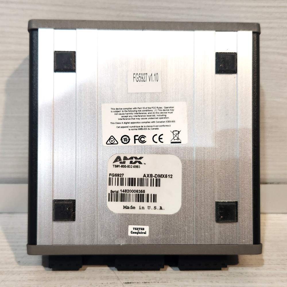 AMX By Harmon Fg5927 Axb-Dmx512 Dmx512 Interface