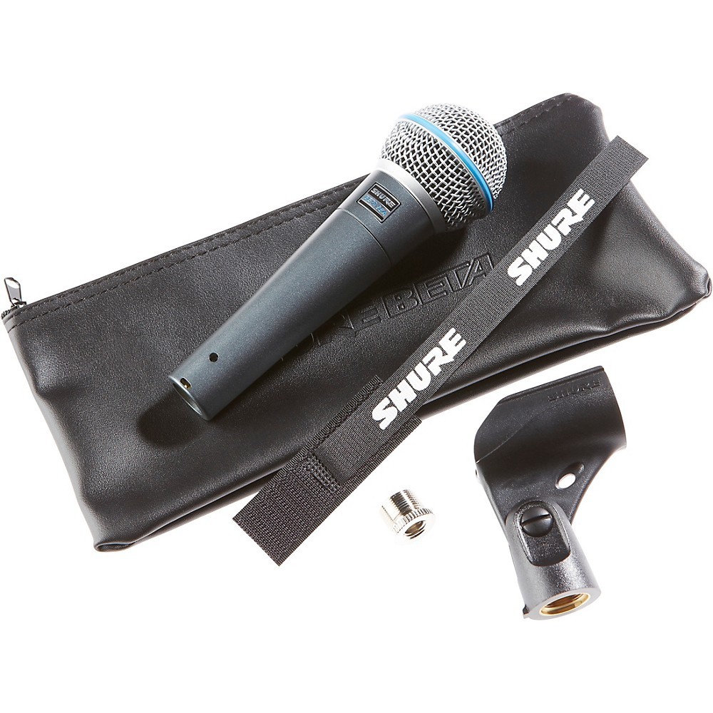 Shure Beta 58A Supercardioid Dynamic Vocal Microphone