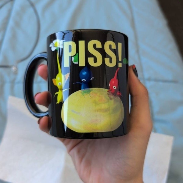 Pikmin PISS Mug 11oz and 15oz
