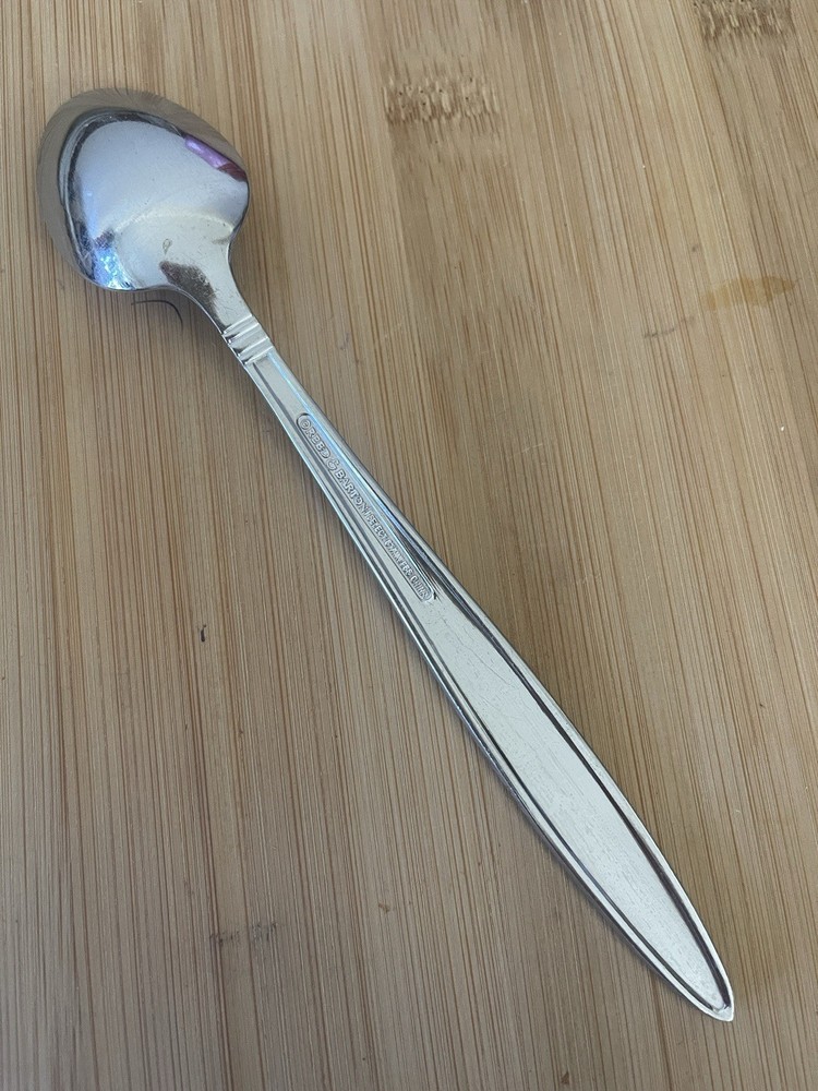 Reed & Barton Select Stainless CELEBRATION Outlined ICED TEA SPOON 7 3/8”