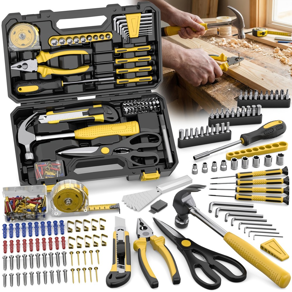 122PCS Car Decoration Tool Set - High-quality Screwdrivers