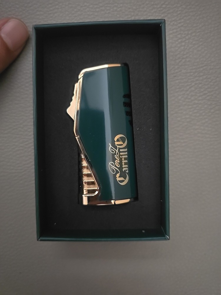 E.P. Carrillo Allegiance Triple Flame Torch Lighter W/ Punch