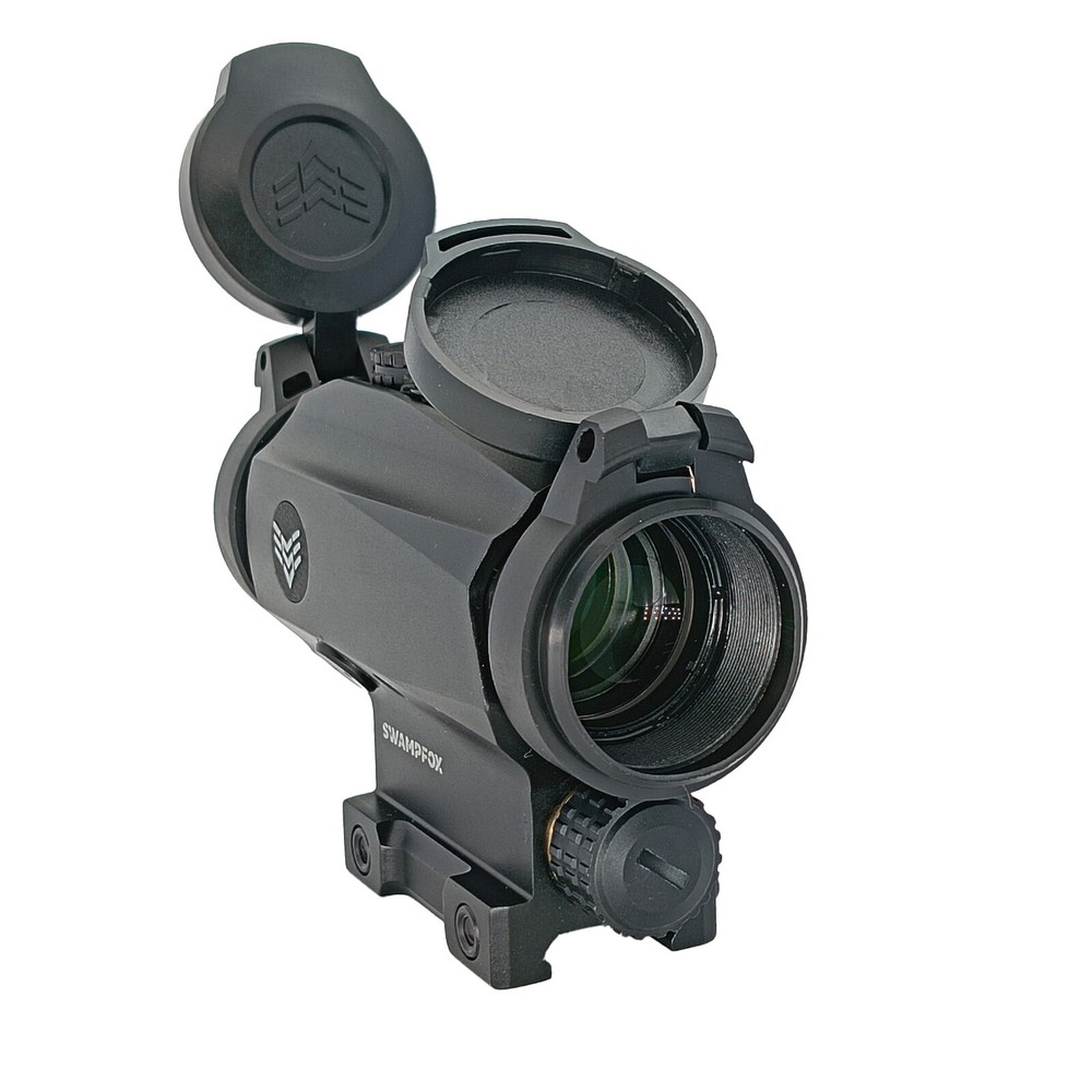 Swampfox Trihawk 3x30 Prism Scope Shake 'N Wake Trident MOA Red Reticle