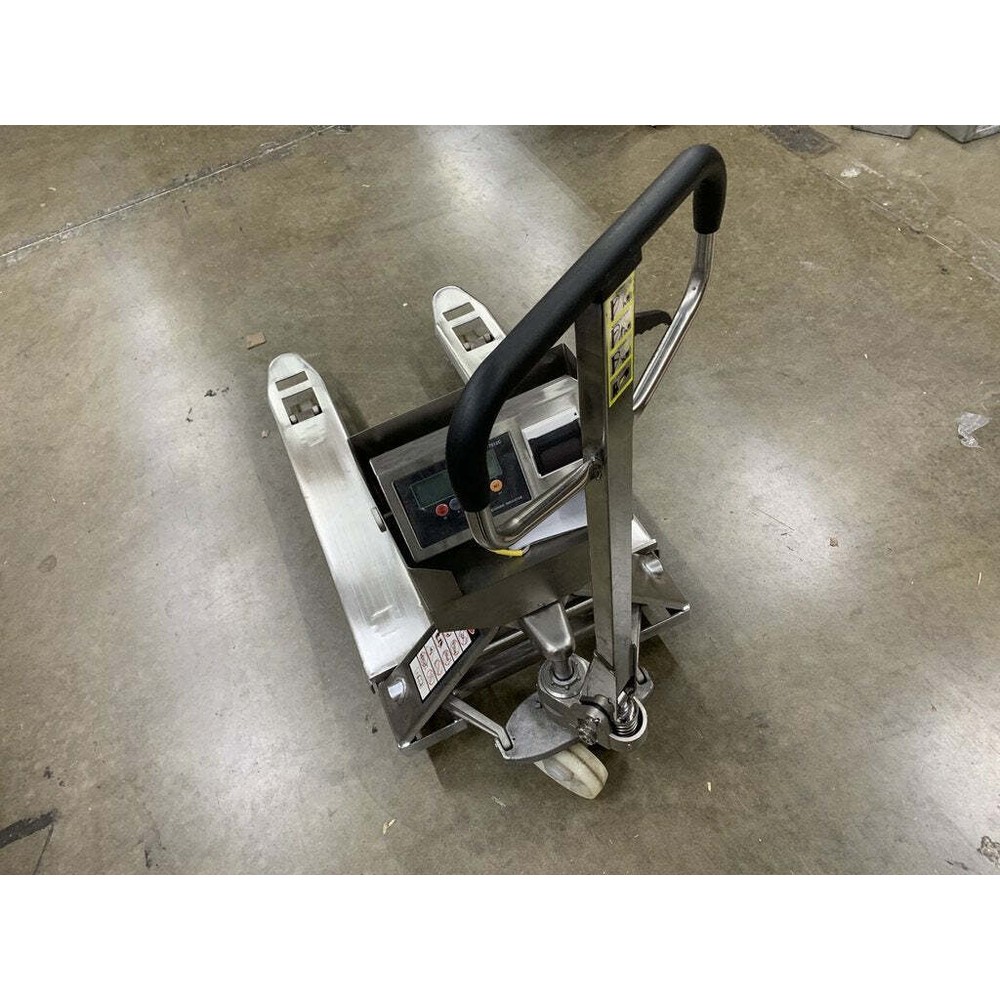 Industrial warehouse Pallet Jack Scale with Built-in Printer 3300 lb Capacity
