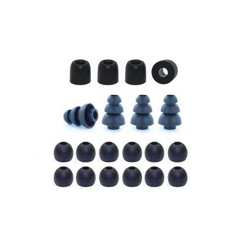 Size Small 10 pair assortment replacement ear tips earphone tips earbuds