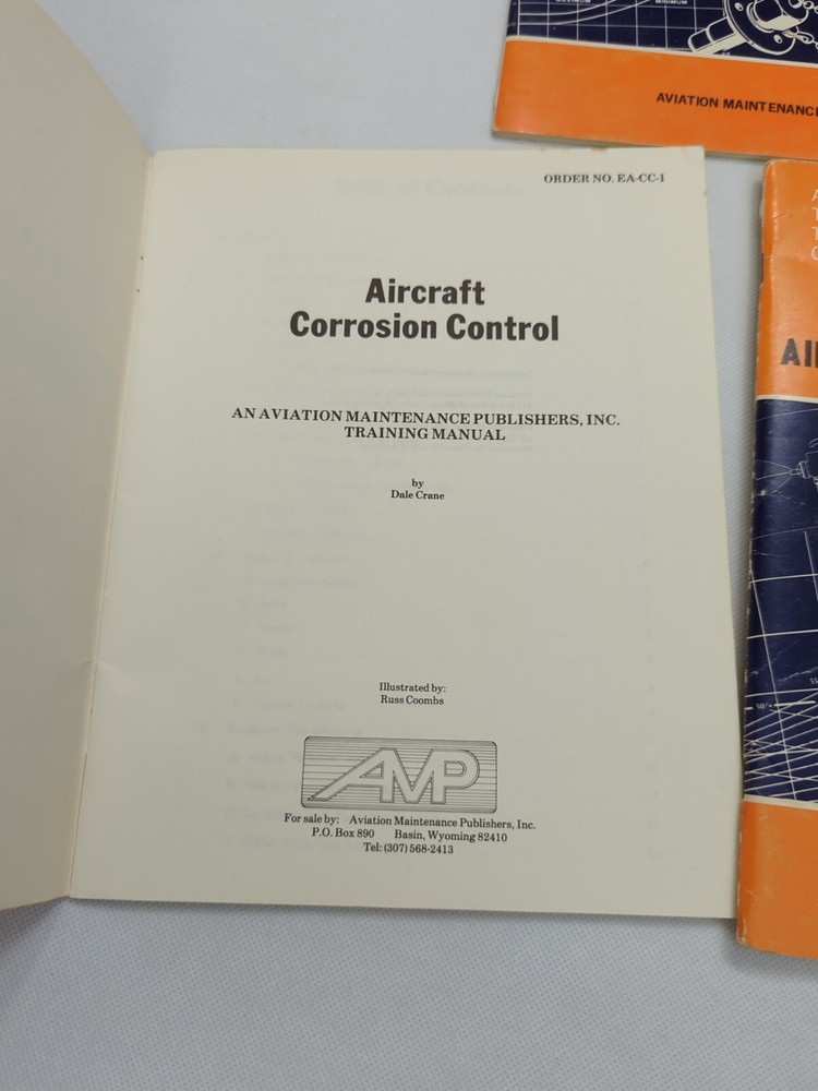 Aviation Technician Training Course Lot Oxygen Systems, Corrosion, Painting