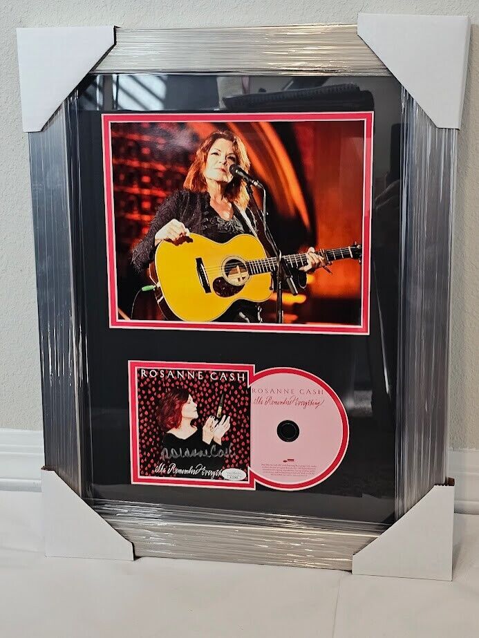 Roseanne Cash  Signed She Remembers Everything CD Autographed Authenticated JSA