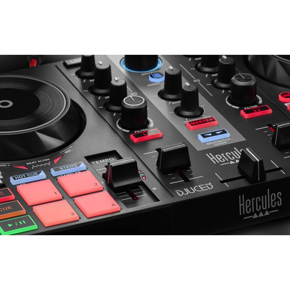 Hercules DJControl Inpulse 200 MK2 - Compact DJ Controller