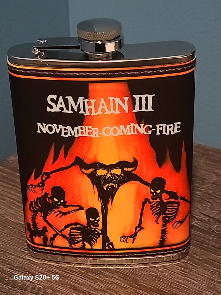 Slayer 8 oz flask custom NEW (can make most images)