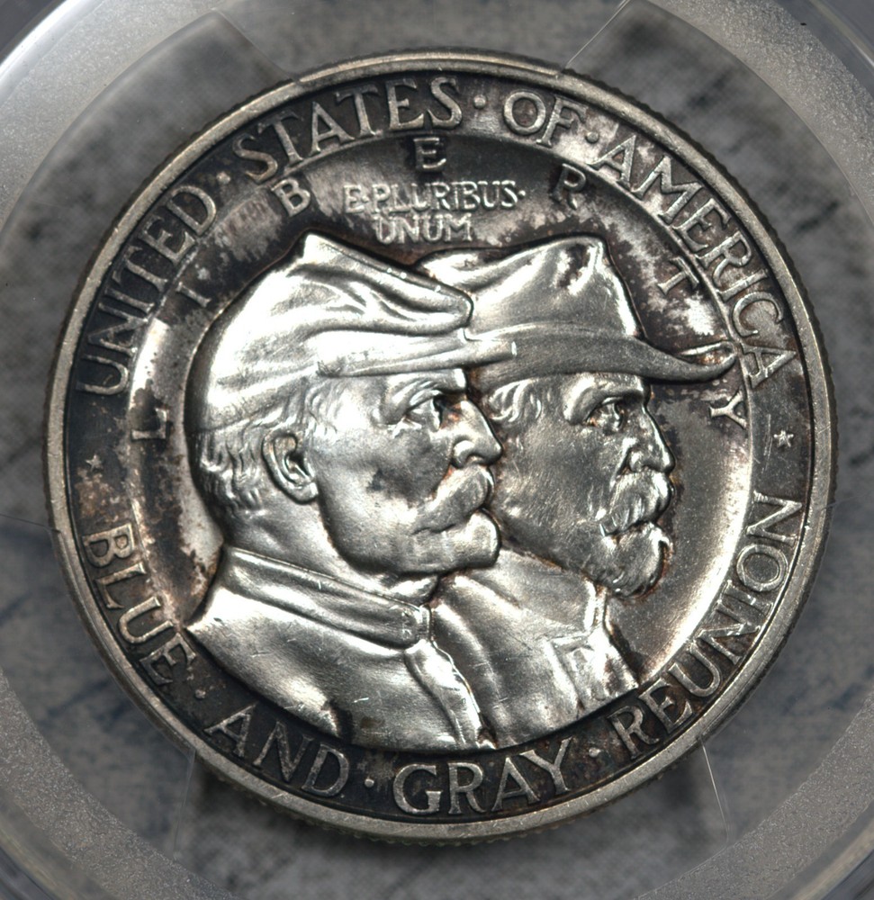 1936 Gettysburg Commemorative Half Dollar PCGS MS64 Nice! #3FEB